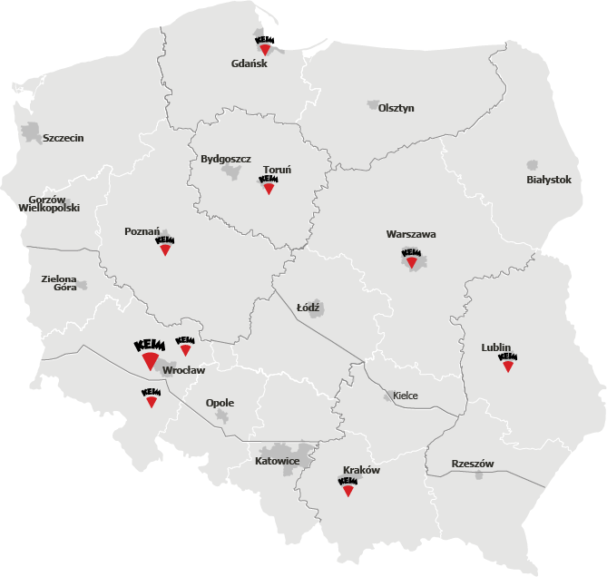 Doradcy techniczno-handlowi KEIM w Polsce